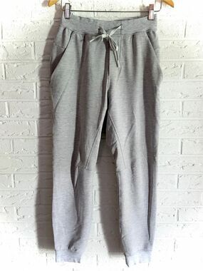 Lululemon City Sweat Jogger French Terry 27” Heathered Ultra Light Grey Size XS